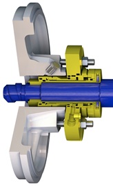 TS2 cartridge mechanical seal cut-through
