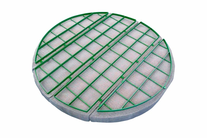 KnitMesh XCOAT™ mist eliminator for corrosive media coated with PTFE