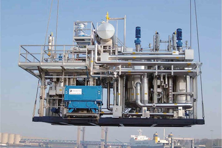 Suspension crystallization plant