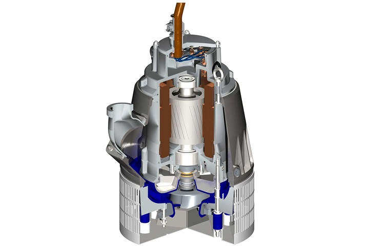 Submersible drainage pump J MEX (MSHA)