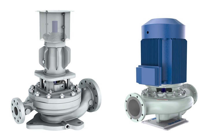 High-efficiency SIL inline single-stage centrifugal pumps 