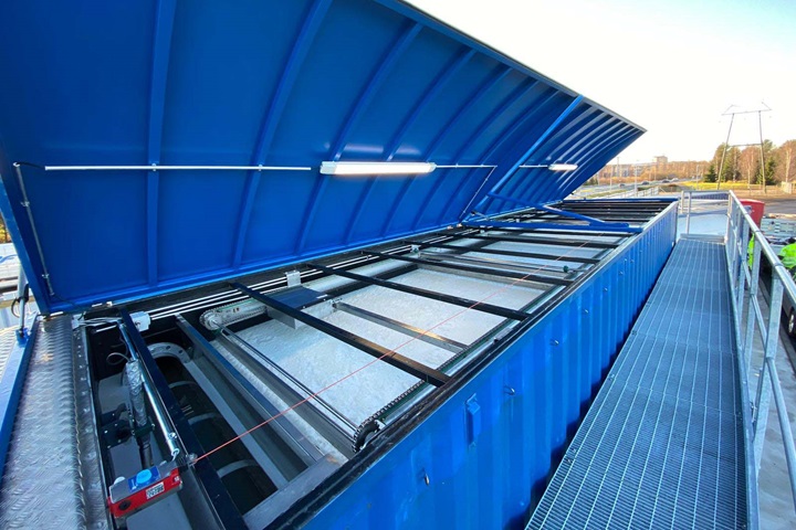 Modular, containerized solutions for water and wastewater applications