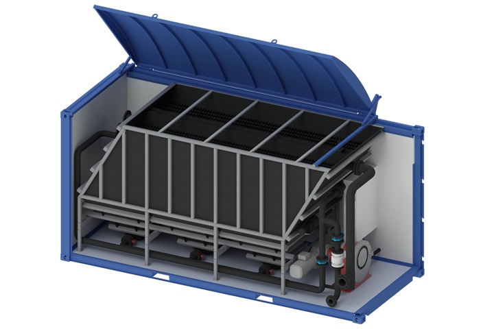 Owatec Lamella sedimentation unit