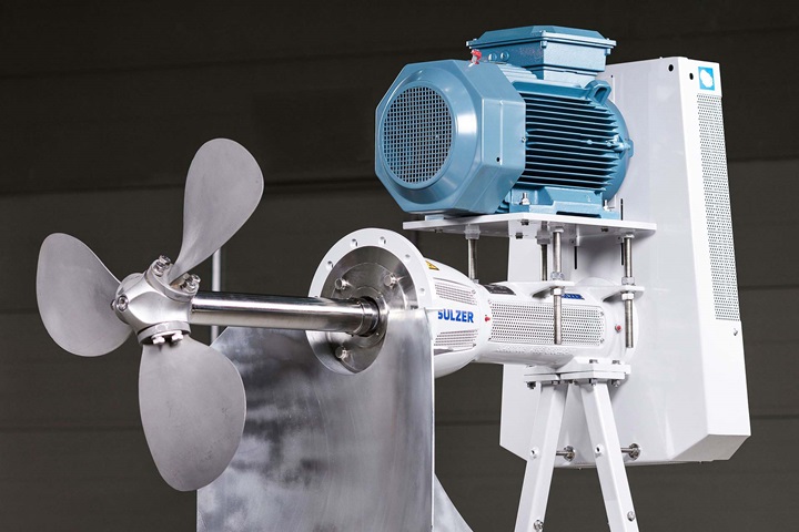 SSA horizontal agitator